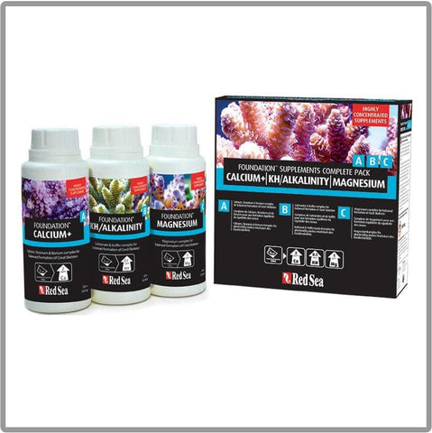 Red Sea Reef Foundation Supplements Complete Pack - Canada Corals